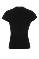 Sportmax Black Viscose Blend Samba Top