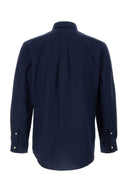 Polo Ralph Lauren Dunkelblaues Stretch-Popeline-Hemd