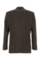Boss Dark Brown Wool Blend Blazer