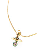 Vivienne Westwood Gold Metal Aleksa Necklace