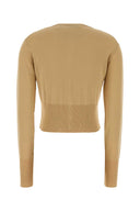 Vivienne Westwood Camel Cotton Bea Cardigan