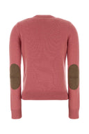 S Maxmara Dark Pink Wool Blend Fresia Sweater