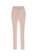Max Mara Pastel Pink Crepe Jerta Pant