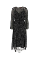 Max Mara 프린트 실크 캄포 드레스