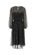 Max Mara 프린트 실크 캄포 드레스