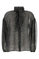 Max Mara Blouse Etere En Soie Imprimée
