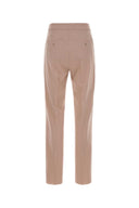 Max Mara Pink Stretch Wool Ossido Pant