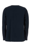 Max Mara Midnight Blue Stretch Silk Mitico Blouse