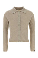 Max Mara Sand Cashmere Cardigan