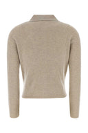 Max Mara Sand Cashmere Cardigan