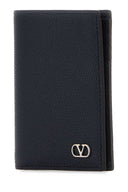 Valentino Garavani Midnight Blue Leather Card Holder