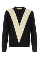 Valentino Garavani Black Wool Sweater