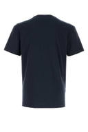 Valentino Garavani Navy Blue Cotton T Shirt