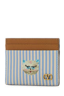 Valentino Garavani Printed Leather V Logo Signature Card Holder