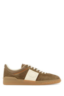 Valentino Garavani Cappuccino Suede Upvillage Sneakersâ 