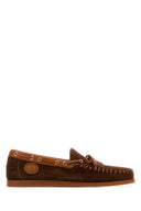 Valentino Garavani Brown Suede Loafers