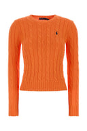 Polo Ralph Lauren 橙色棉质毛衣