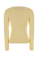 Polo Ralph Lauren Pastel Yellow Cotton Sweater