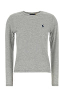Polo Ralph Lauren Light Grey Cotton T Shirt