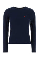Polo Ralph Lauren Navy Blue Cotton T Shirt