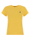 Polo Ralph Lauren Yellow Cotton T Shirt