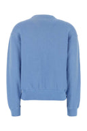 Polo Ralph Lauren Light Blue Cotton Blend Sweatshirt