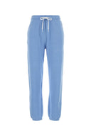 Polo Ralph Lauren Light Blue Cotton Blend Joggers