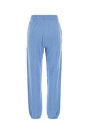 Polo Ralph Lauren Light Blue Cotton Blend Joggers