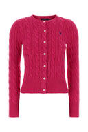 Polo Ralph Lauren Fuchsia Cotton Cardigan
