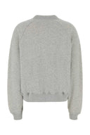 Polo Ralph Lauren Melange Grey Cotton Sweatshirt
