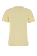 Maison Kitsune Yellow Cotton T Shirt