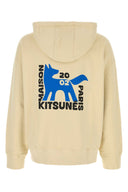 Maison Kitsune Beige Cotton Oversize Sweatshirt