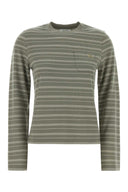 Maison Kitsune Embroidered Lyocell T Shirt