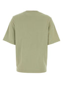 Maison Kitsune Sage Green Cotton T Shirt