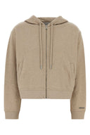 Maison Kitsune Beige Cotton Sweatshirt