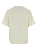 Maison Kitsune Ivory Cotton T Shirt