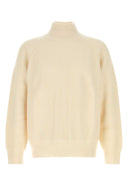 Le Kasha Ivory Cashmere Lette Sweater