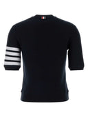 Thom Browne ミッドナイト ブルー コットン T シャツ
