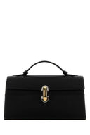 Savette Black Satin Symmetry Handbag