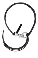 Our Legacy Black Leather Ladon Necklace