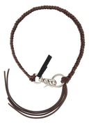 La nostra collana Ladon in pelle color cioccolato Legacy