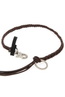 La nostra collana Ladon in pelle color cioccolato Legacy
