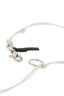 Our Legacy White Leather Ladon Necklace