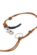Our Legacy Caramel Leather Ladon Necklace