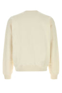 Sporty & Rich Ivory Cotton Sweatshirt