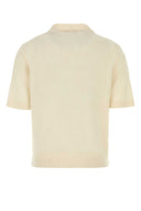 Ganni Ivory Alpaca Blend Sweater