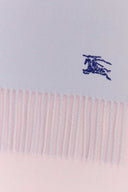 Bufanda reversible de cachemir lila de Burberry
