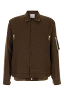 Sacai Chocolate Twill Jacket