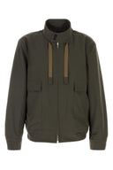 Sacai Olive Green Polyester Jacket