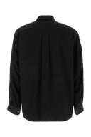 Camicia Sacai In Popeline E Oxford Nera